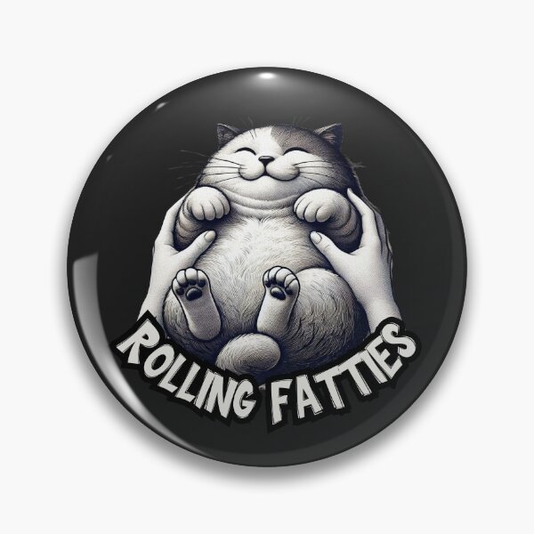Item preview,  Rolling Fatties Cat designed and sold by zingbing.