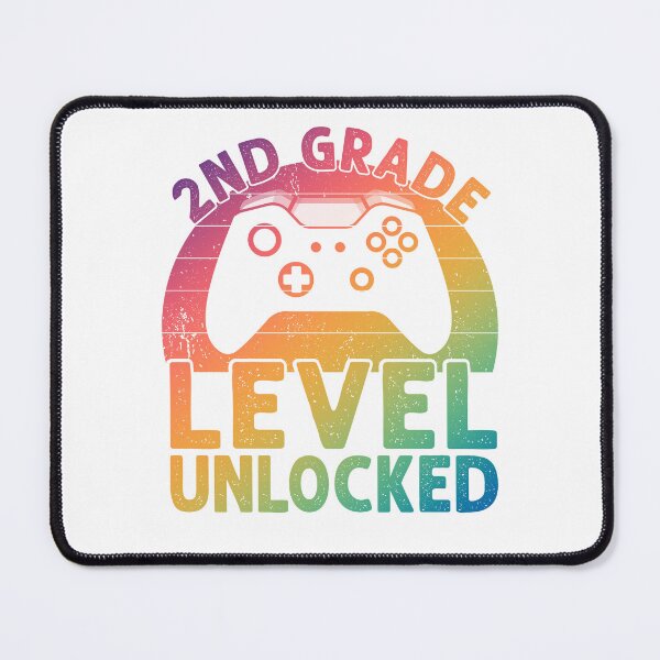 Item preview, 2nd Grade Level Unlocked Funny second grade school art gamer design designed and sold by REDDLINE.