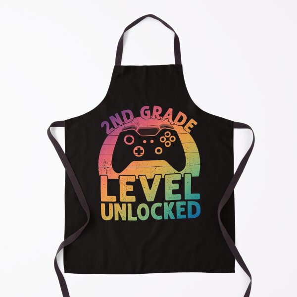 Item preview, 2nd Grade Level Unlocked Funny second grade school art gamer design designed and sold by REDDLINE.