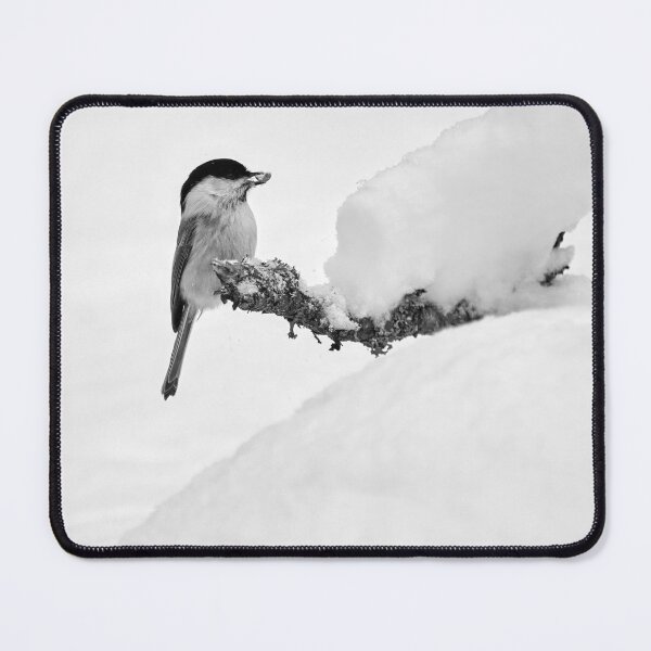 Item preview, Treasure. Willow tit bw designed and sold by Jouko Lehto Photography.