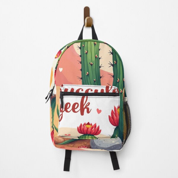 Item preview, Succulent Geek - Blooming Cactus Illustration designed and sold by Bulwshop.