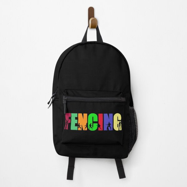 Item preview, Colorful Fencing Silhouette Design Gifts for Sports Enthusiasts designed and sold by Maniutek.