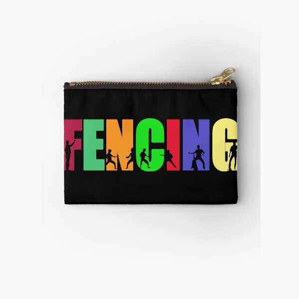Item preview, Colorful Fencing Silhouette Design Gifts for Sports Enthusiasts designed and sold by Maniutek.