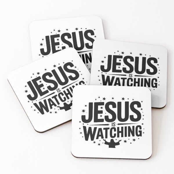 Item preview, Jesus is watching designed and sold by Snow-Woods.