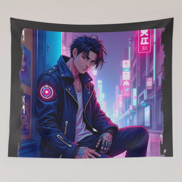 Item preview, Neon Cyber Chic Men designed and sold by PattaZone.