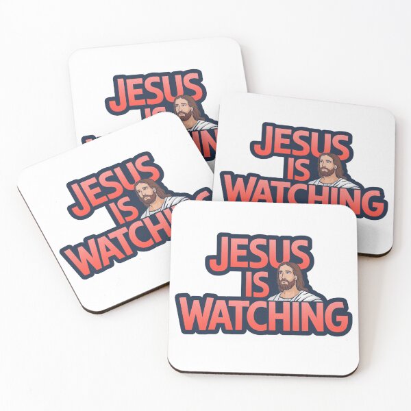 Item preview, Jesus is watching designed and sold by Snow-Woods.