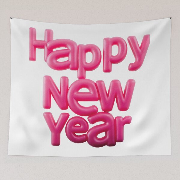 Item preview, Happy pink 2025!  designed and sold by PolygonPinnacle.