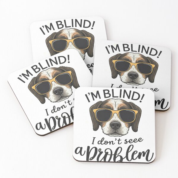 Item preview, Blind Dog designed and sold by Guryl Michal Designs.