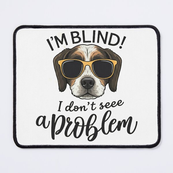 Item preview, Blind Dog designed and sold by Guryl Michal Designs.