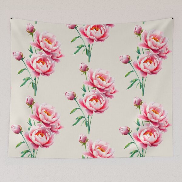 Item preview, Blush Peony Watercolor designed and sold by PineSunStudio.