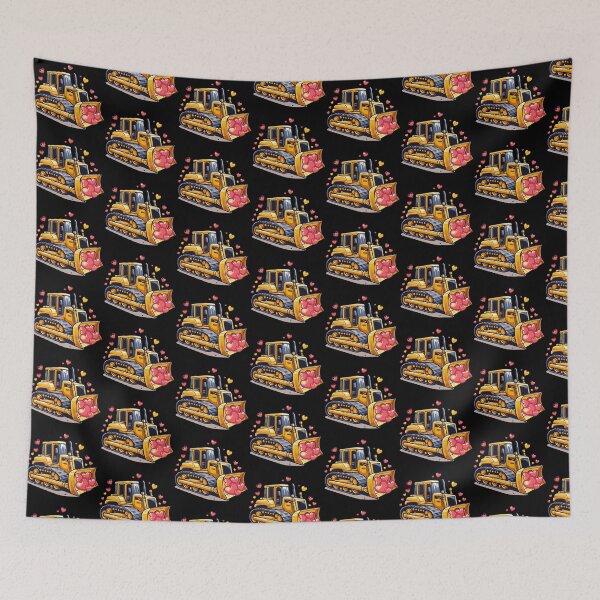 Item preview, I love bulldozer designed and sold by Red-forever.