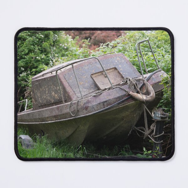 Item preview, Abandoned boat in Grove Ferry, England designed and sold by OskiOnTour.