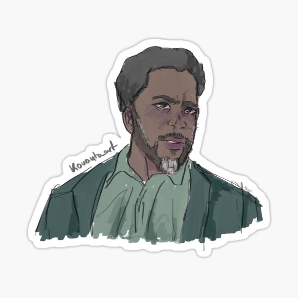 Boyd art FROM TV series Sticker