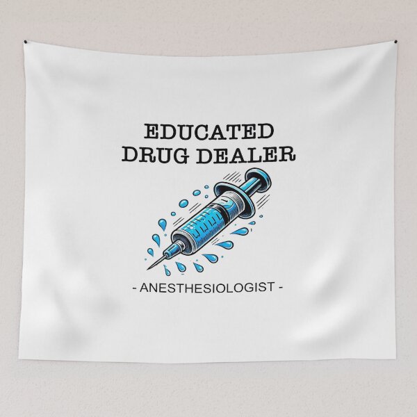 Item preview, Anesthesiologist Educated designed and sold by clarkfraser.