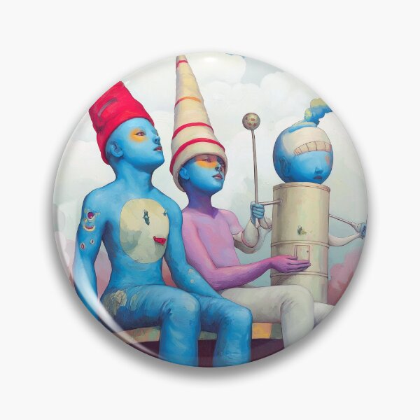 Item preview, Strange Times No 2. Pipe Dreams, Hieronymus Bosch inspired. designed and sold by Shoot-The-Moon.