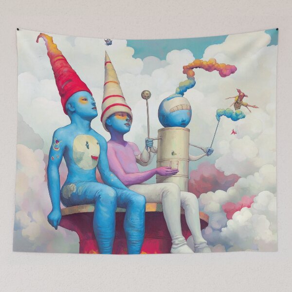 Item preview, Strange Times No 2. Pipe Dreams, Hieronymus Bosch inspired. designed and sold by Shoot-The-Moon.