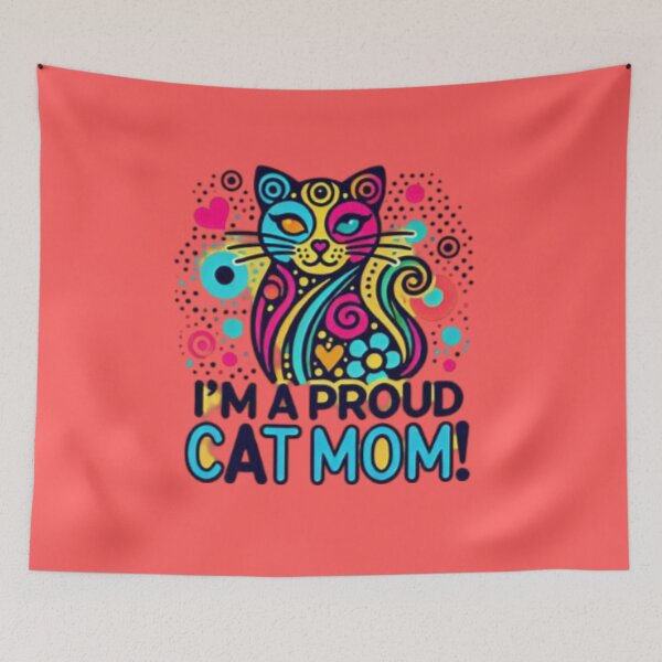 Item preview, Im a proud Cat Mom! designed and sold by Shs-Kenya.