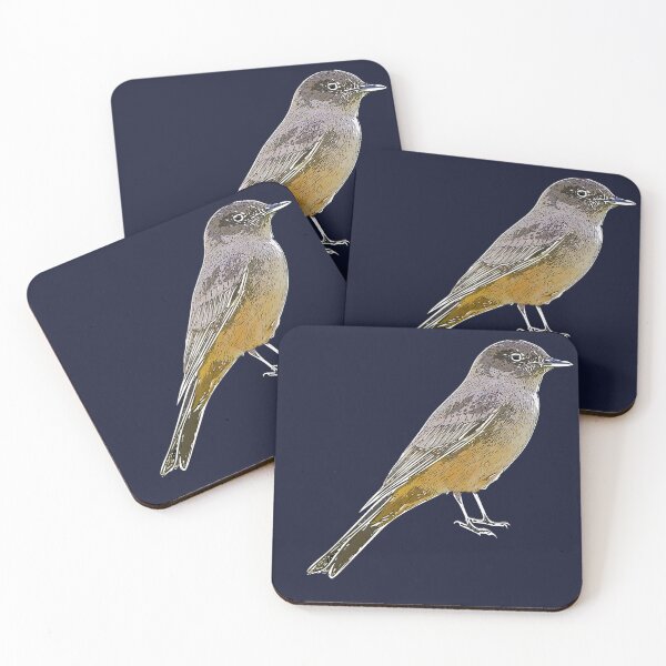 Item preview, Say's Phoebe White Alternate Design  designed and sold by designsasstultd.