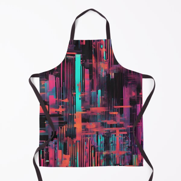 Item preview, Urban Glow Abstract Vertical Symphony designed and sold by Eman Abou Ghazy.