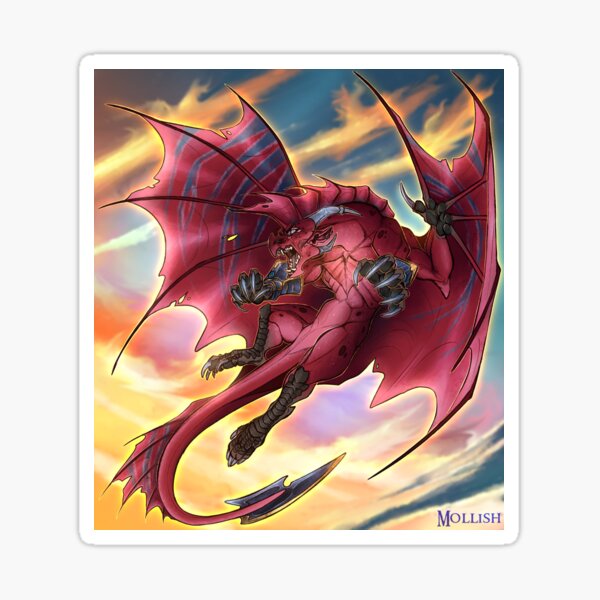 Vista previa del artículo con la obra «Dragones Arcanos: - El Ejecutor de Piltover», diseñado y vendido por Mollish.