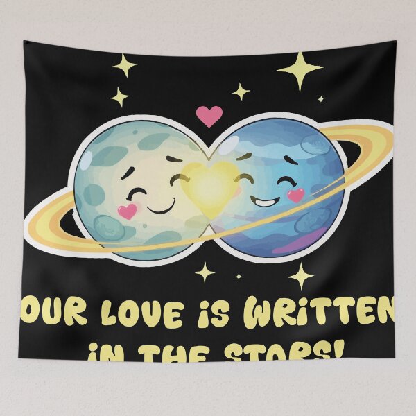 Item preview, Our love is written in the stars! designed and sold by Getup-clothing.