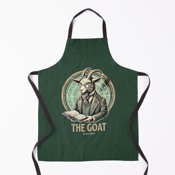 Item preview, Dr. Dillamond - Wicked GOAT Illustration with Broadway Pun designed and sold by PricklyBearArt.