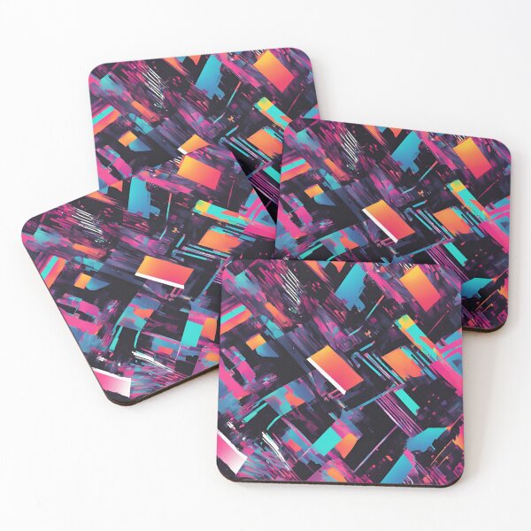 Item preview, Prismatic Chaos Abstract Digital Fusion designed and sold by Eman Abou Ghazy.