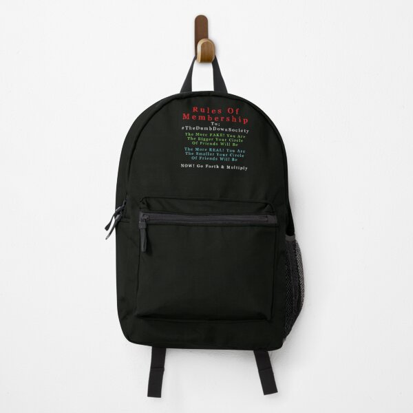Item preview, Rules Of Membership To The Dumb Down Society designed and sold by AlienAlmanac.