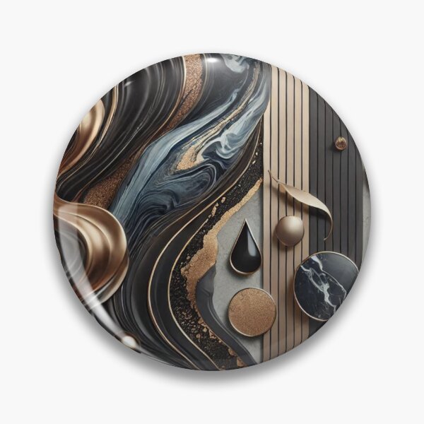 Item preview, Bold Marble with Metallic Accents designed and sold by MZCREATIONS144.