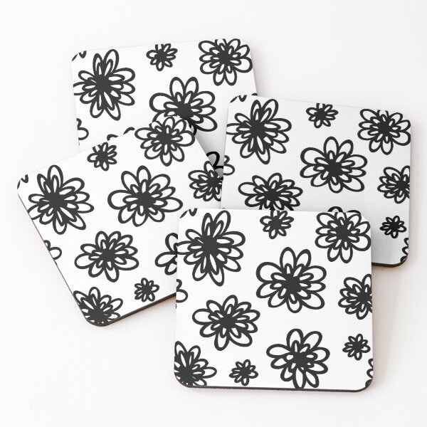 Item preview, hand drawing floral designed and sold by beatbeatwing.