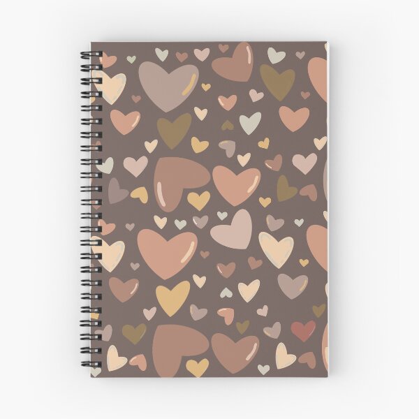 Item preview, Hearts Pattern in Mocha Mousse designed and sold by jshuphotography.