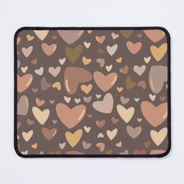 Item preview, Hearts Pattern in Mocha Mousse designed and sold by jshuphotography.