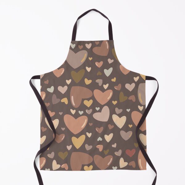 Item preview, Hearts Pattern in Mocha Mousse designed and sold by jshuphotography.