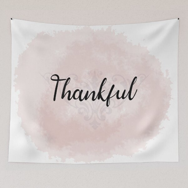 Item preview, Thankful/Typography/Word designed and sold by VeenaNair23.