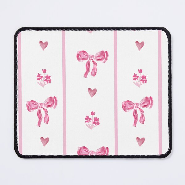 Item preview, Pink Bow Vertical Stripe - preppy coquette aesthetic designed and sold by aneladesigns.