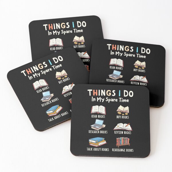 Item preview, Things I Do in My Spare Time: All About Books designed and sold by HandicraftArt.