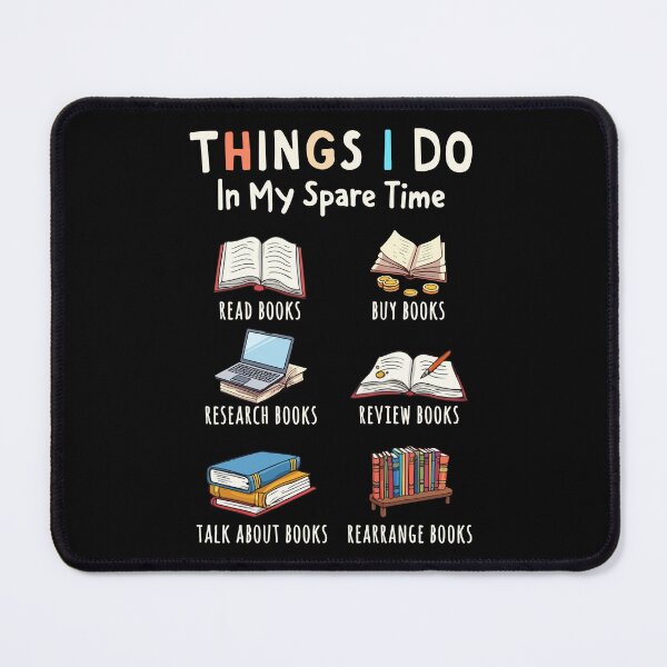 Item preview, Things I Do in My Spare Time: All About Books designed and sold by HandicraftArt.