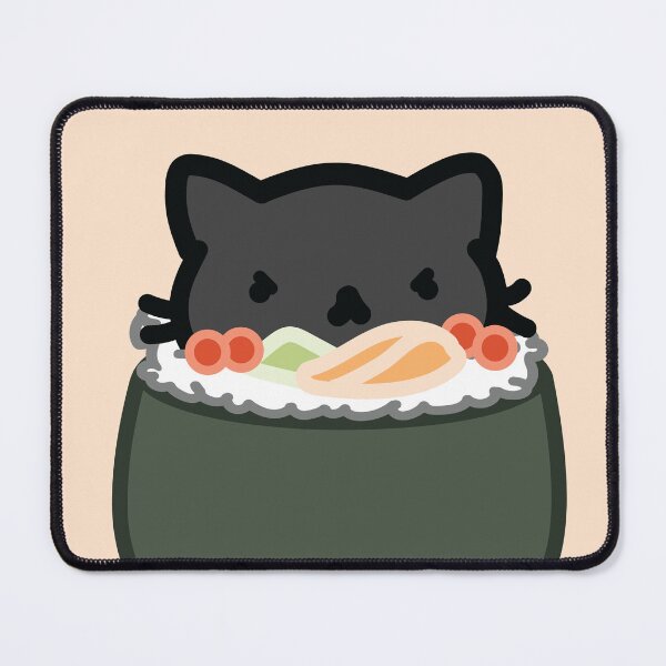 Item preview, Marshmallow Bean and his friends - Peppercorn is an angry sushi roll designed and sold by Bountiful Bean.