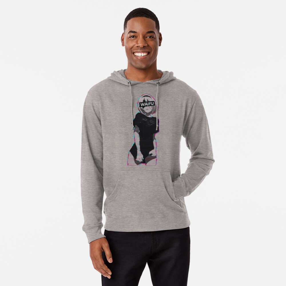 Item preview, Lightweight Hoodie designed and sold by Waifu-Dope.
