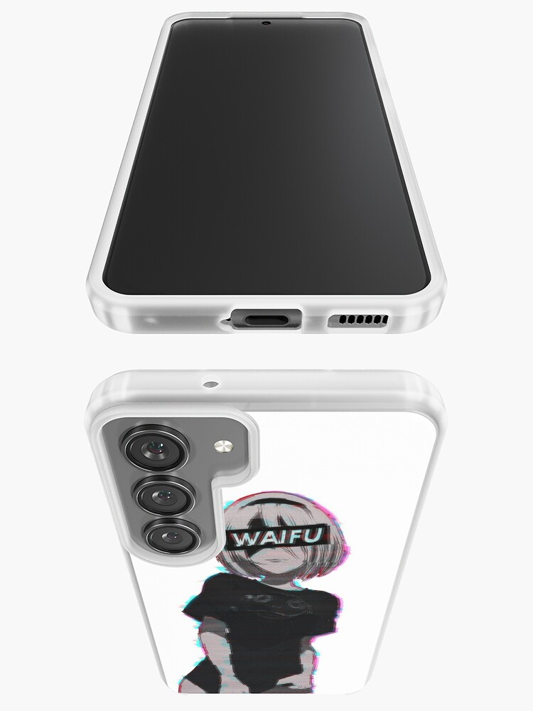 Samsung Galaxy Phone Case, ＹｏＲＨａ　Ｎｏ．２　Ｔｙｐｅ　Ｂ　ヨルハ２号Ｂ型 designed and sold by Waifu Dope