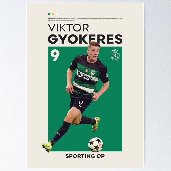 Item preview, Viktor Gyokeres designed and sold by MertArtDesigns.