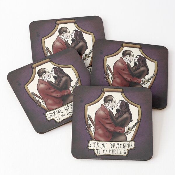 Item preview, True love goth couple designed and sold by Made-by-Anxiety.