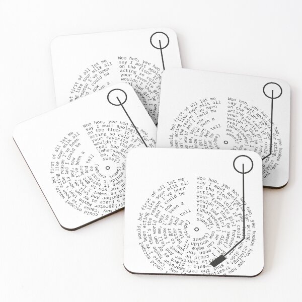 Item preview, The Sweet Escape Lyrics Poster designed and sold by MancBusyBee.