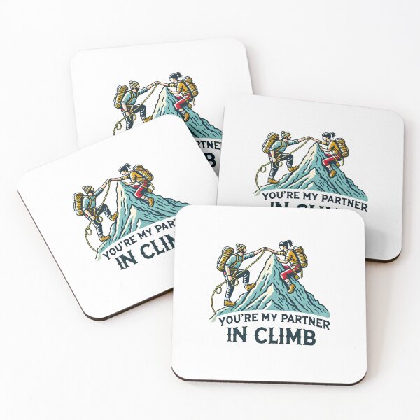 Item preview, You’re My Partner in Climb in Adventure designed and sold by Be-Adventurous.