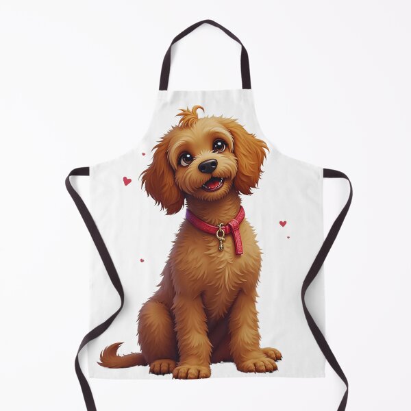 Item preview, Adorable Cockapoo with a Pink Collar designed and sold by Bulwshop.