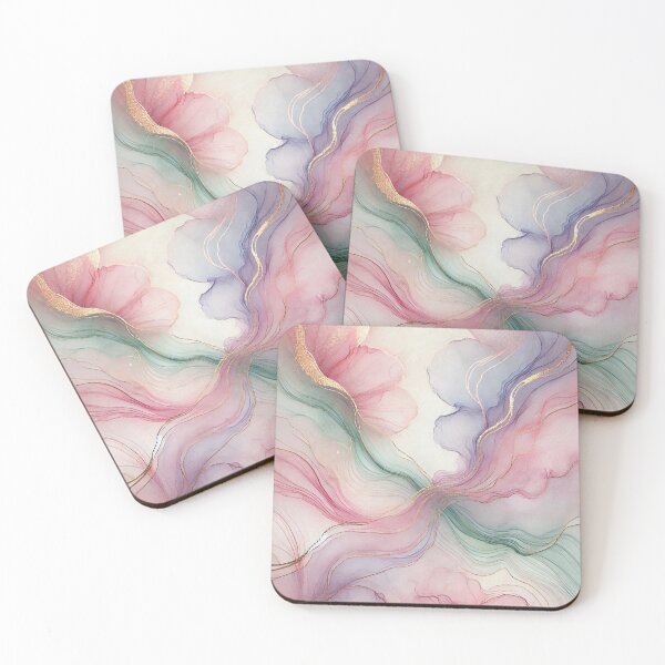Item preview, Pastel Marble with Rose Gold Veins 2 designed and sold by MZCREATIONS144.
