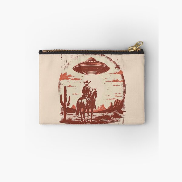 Item preview, Cowboy Meets UFO - Sci-Fi Western Design designed and sold by Aredbox.