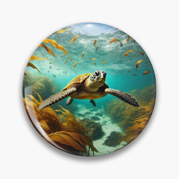 Aperçu de l'œuvre Tortue caouanne créée et vendue par RedFishyTee.