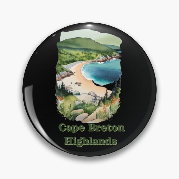 Item preview, Cape Breton Highlands National Park watercolor designed and sold by EuropeanPrints.