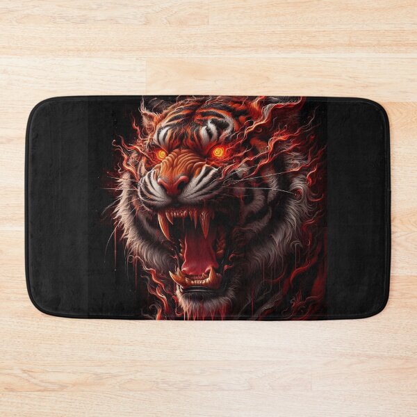 Item preview, Wild Fire Tiger designed and sold by GalleryBrisArt.